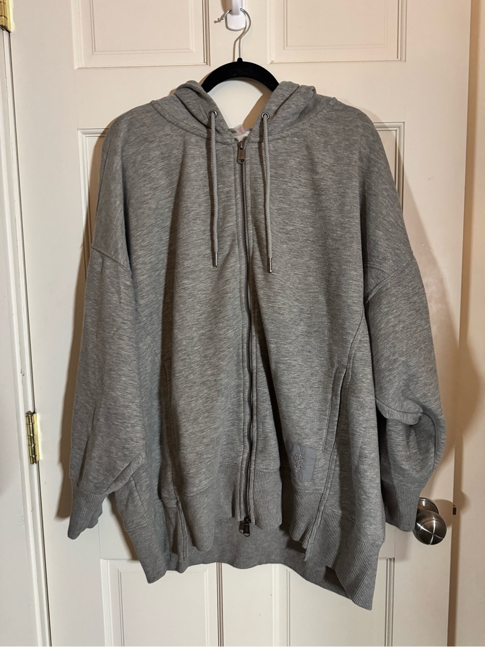 NWT FP Movement All Your Love Oversized Zip Hoodie Gray M